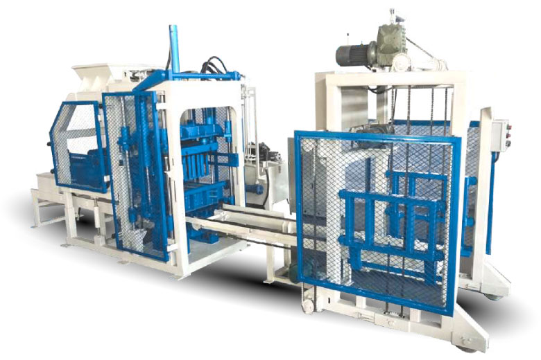 automatic concrete block machine