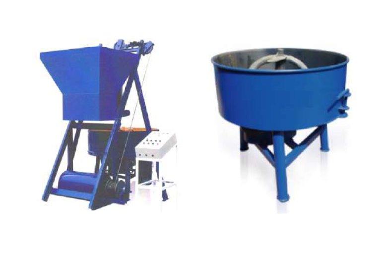 Concrete Pan Mixer